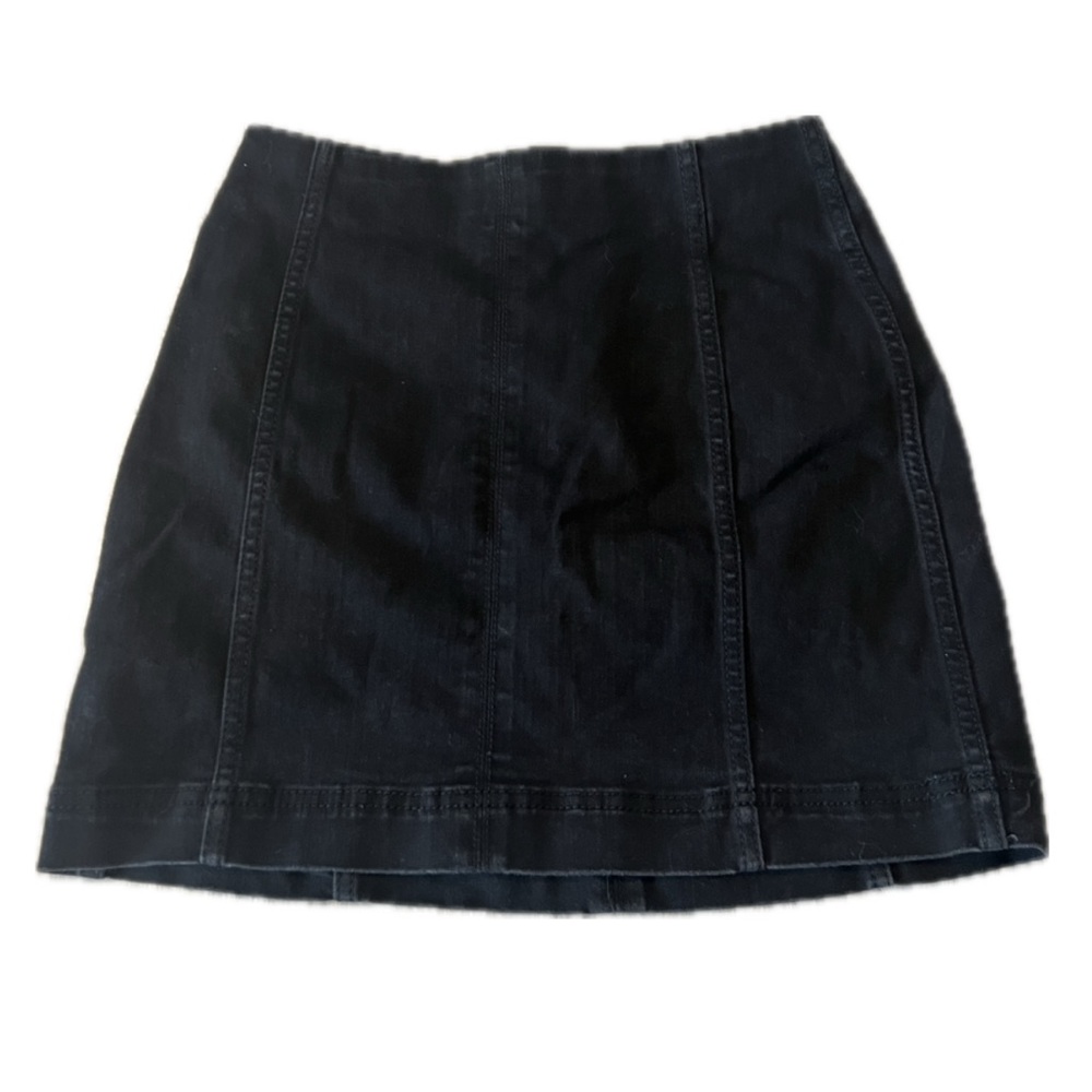 Black Denim Wild Fable Skirt Size 4
